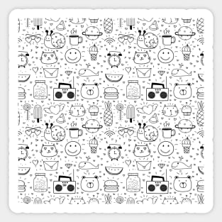 Cute doodles Sticker